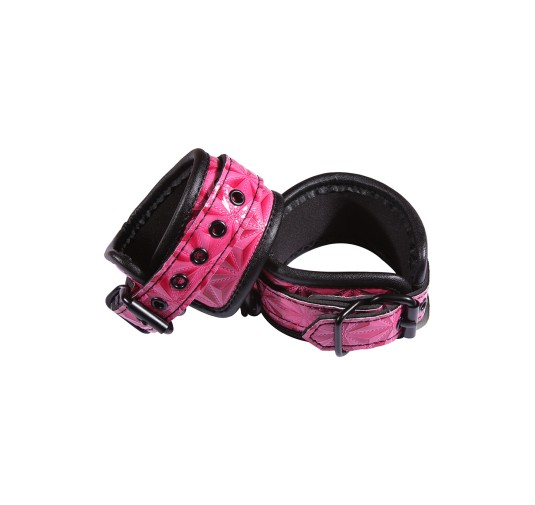 Kajdanki-sinful ankle cuffs pink